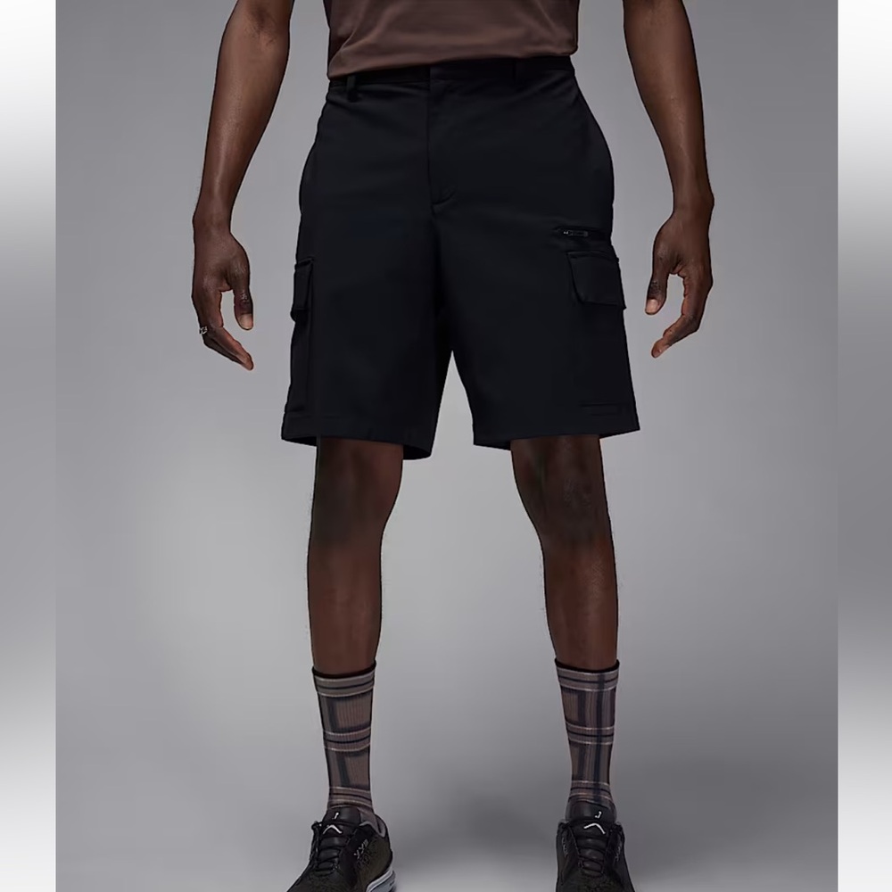 NWT Jordan Golf Black Cargo Men Shorts